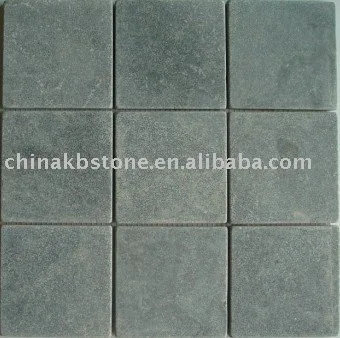 Gray Limestone price Mosaic Tlie,outside door decoration,floor and wall tile 10*10cm
