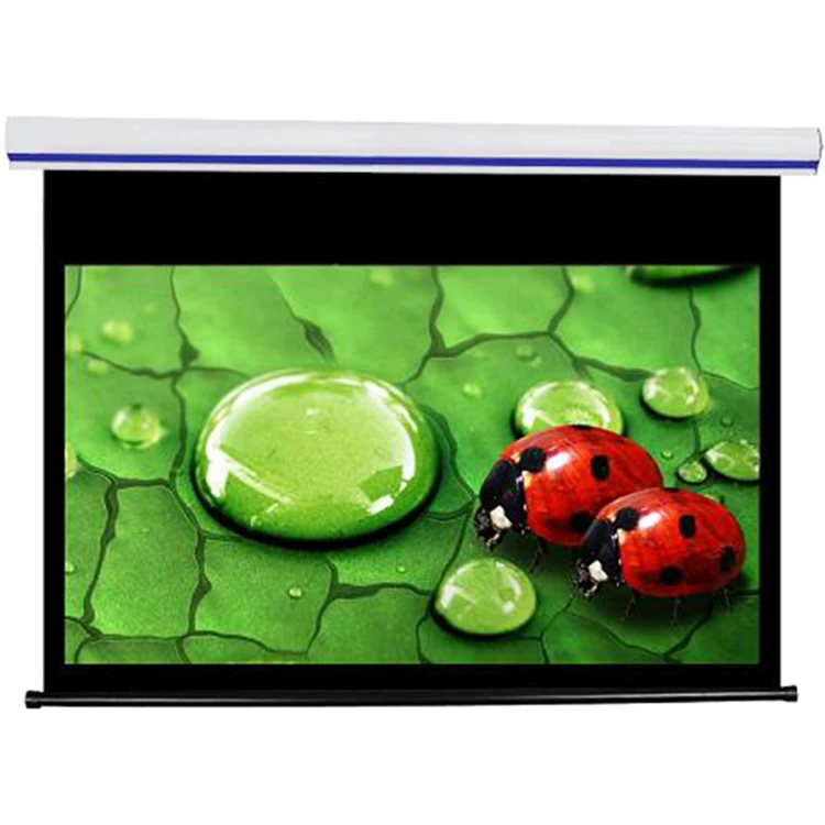 Full HD стекловолокно композитный материал домашний экран моторизованный экран проектора