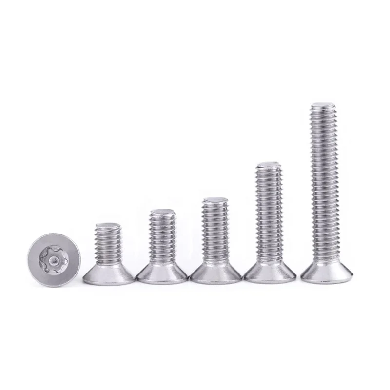 A2 A4 Stainless Steel Torx Security Countersunk Screw