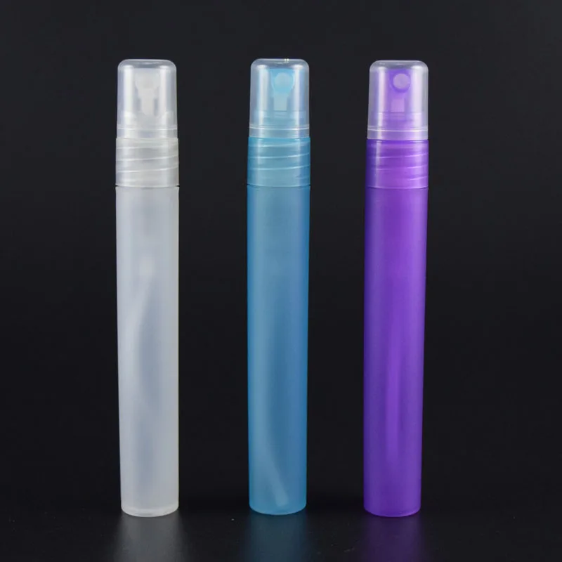 PP pocket pen hand sanitizer spray purple blue frosted 10ml perfume pen spray from manufacturer