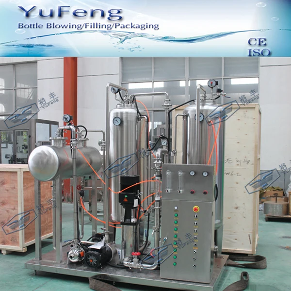 3 tanks CO2 mixing machine for carbonated water machine
