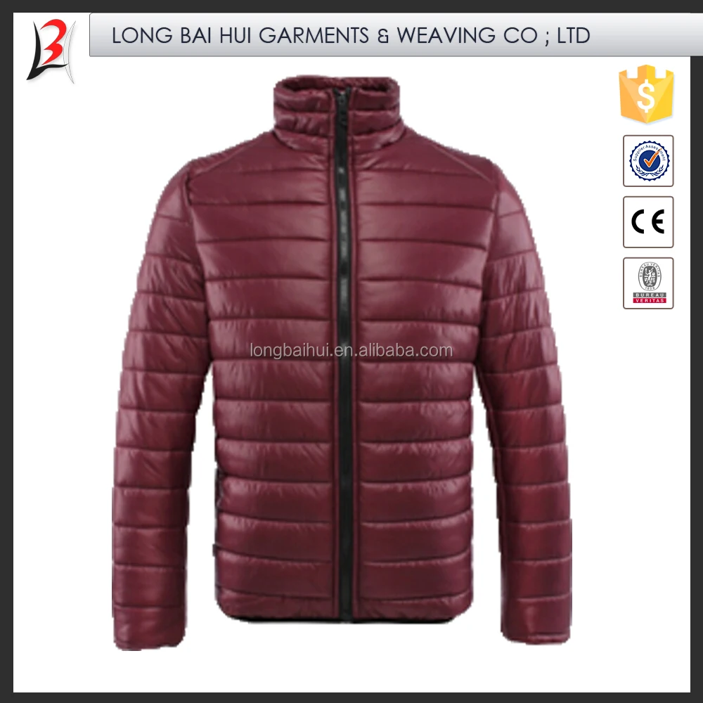 
winter light wholesale bubble jacket man 
