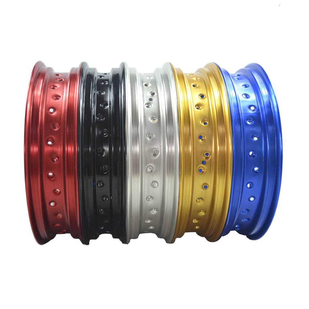 17-3.0 supermoto aluminum alloy anodized 36 hole motorcycle wheel rims