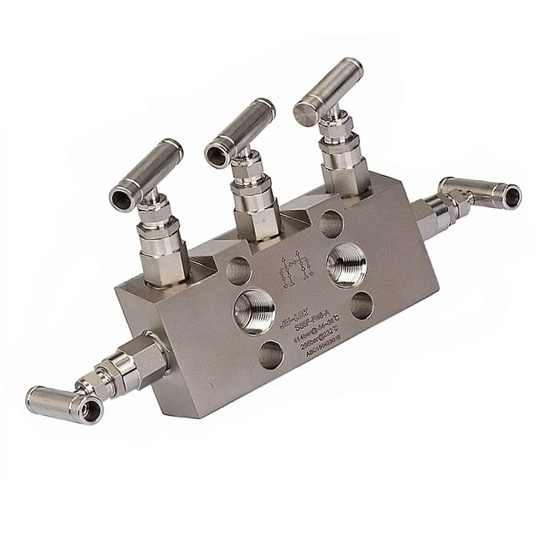 
5-way stainless steel air manifold 