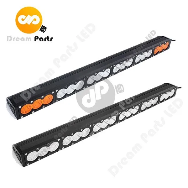 30 дюймов янтарно-белый 180 Вт ралли светодиодный Рабочий фонарь 12 В постоянного тока для внедорожника 4x4