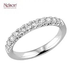 Zero risk Award Winning Factory Wholesale price no MOQ Factory Love 18K White Yellow Rose Gold Party Band Ring For Wife
