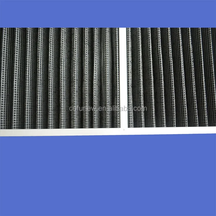
Replacement HEPA Activated Carbon Air Filter Folded Type Gas Purifier Clean Kitchen & Room Filtration 