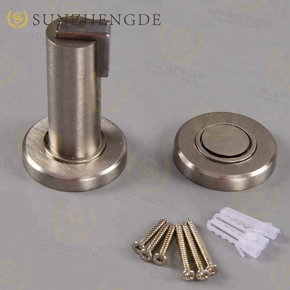 Hot sale heavy duty stainless steel magnetic wall mounted door stopper, Made in China