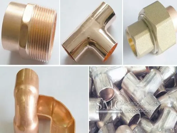 С резьбой меди ( медь )