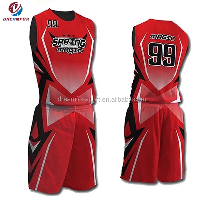 hot new design school team custom sublimated basketball jersey uniform design 2017