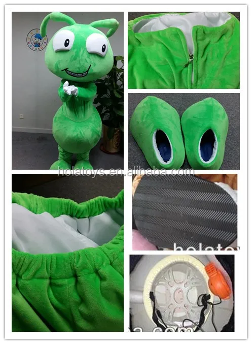 detail of ant mascot