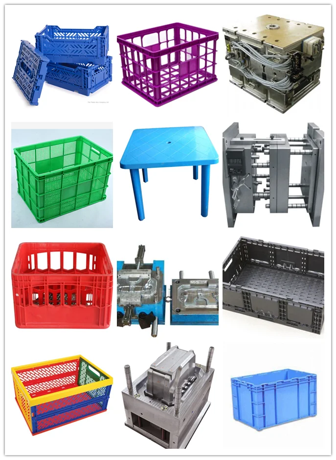 Injection Plastic Crate Mould Die Maker