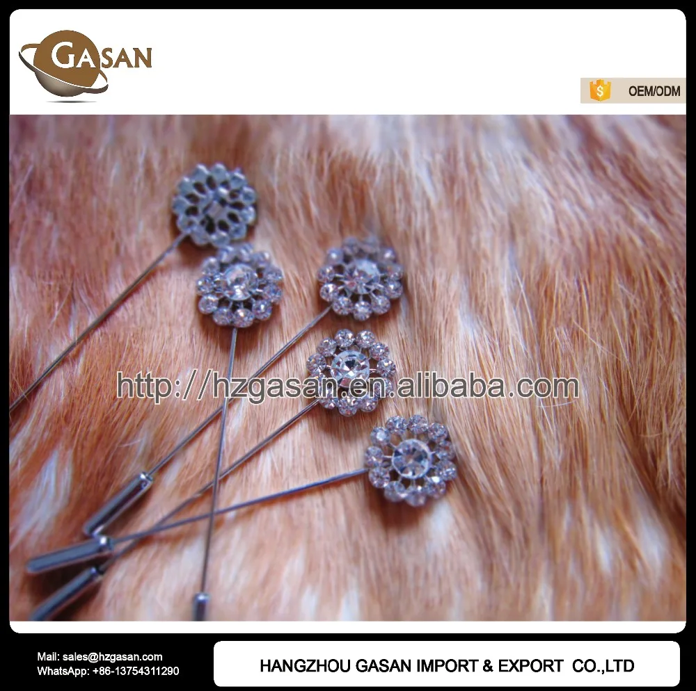 
Wholesale Rhinestones Vintage Flower Brooch For Invitations 