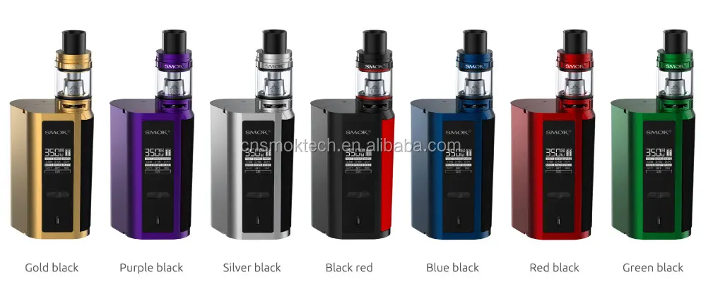 Top seller SMOK GX2/4 MOD 220W-350W GX2-4 box mod powered by 2pcs 18650 batts or 4pcs 18650 batts