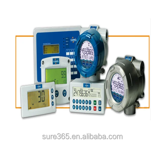 usb communication hart rs232 led backlight liquid gas turbine Fluidwell flow meter totalizer