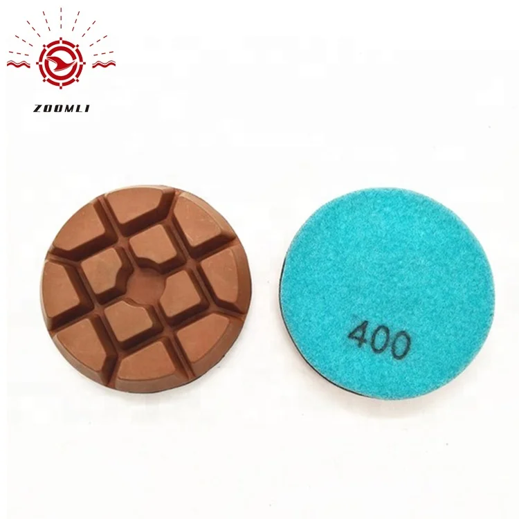 High Speed 3Inch Copper Bond Hybrid Diamond Polishing Pads