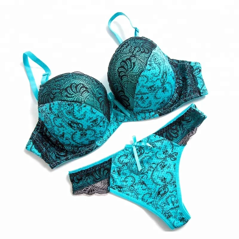Bras Factory In Shantou Sexy Ladies Free Sample Push Up Panty Bra