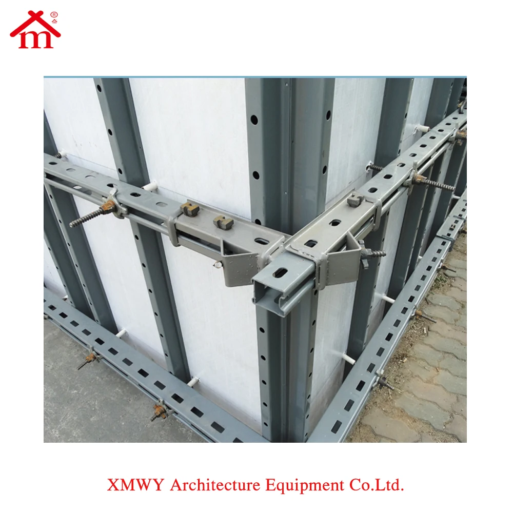 Construction building materials steel - plyood wall formwork supporting system 2017 trending products