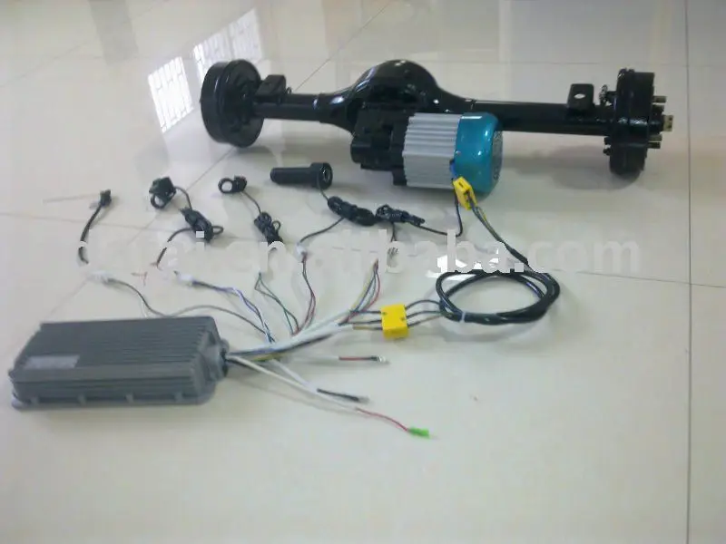 electric dc gear motor transaxle