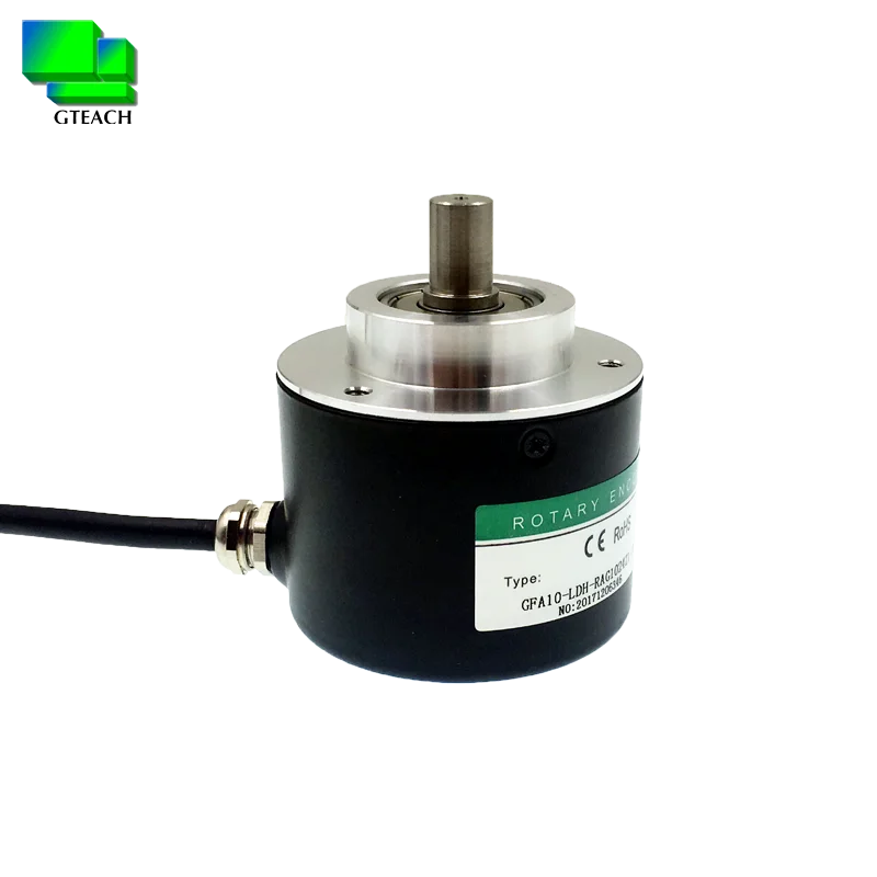 GFA ABZ phase Diameter 58mm shaft 10mm type incremental rotary encoder 1000 pulses