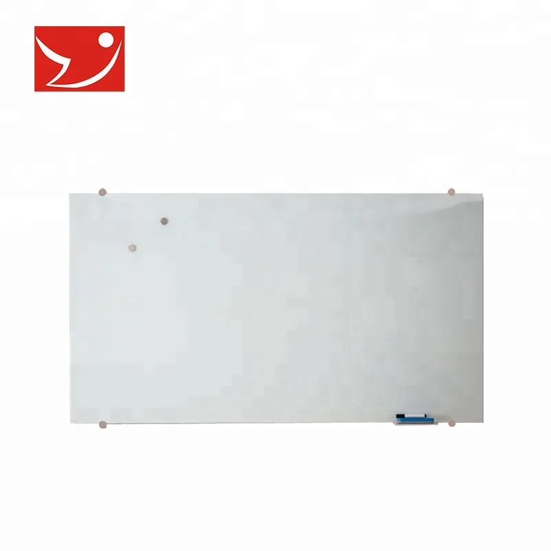 
White marker portable dry erase transparent glass magnetic whiteboard board 