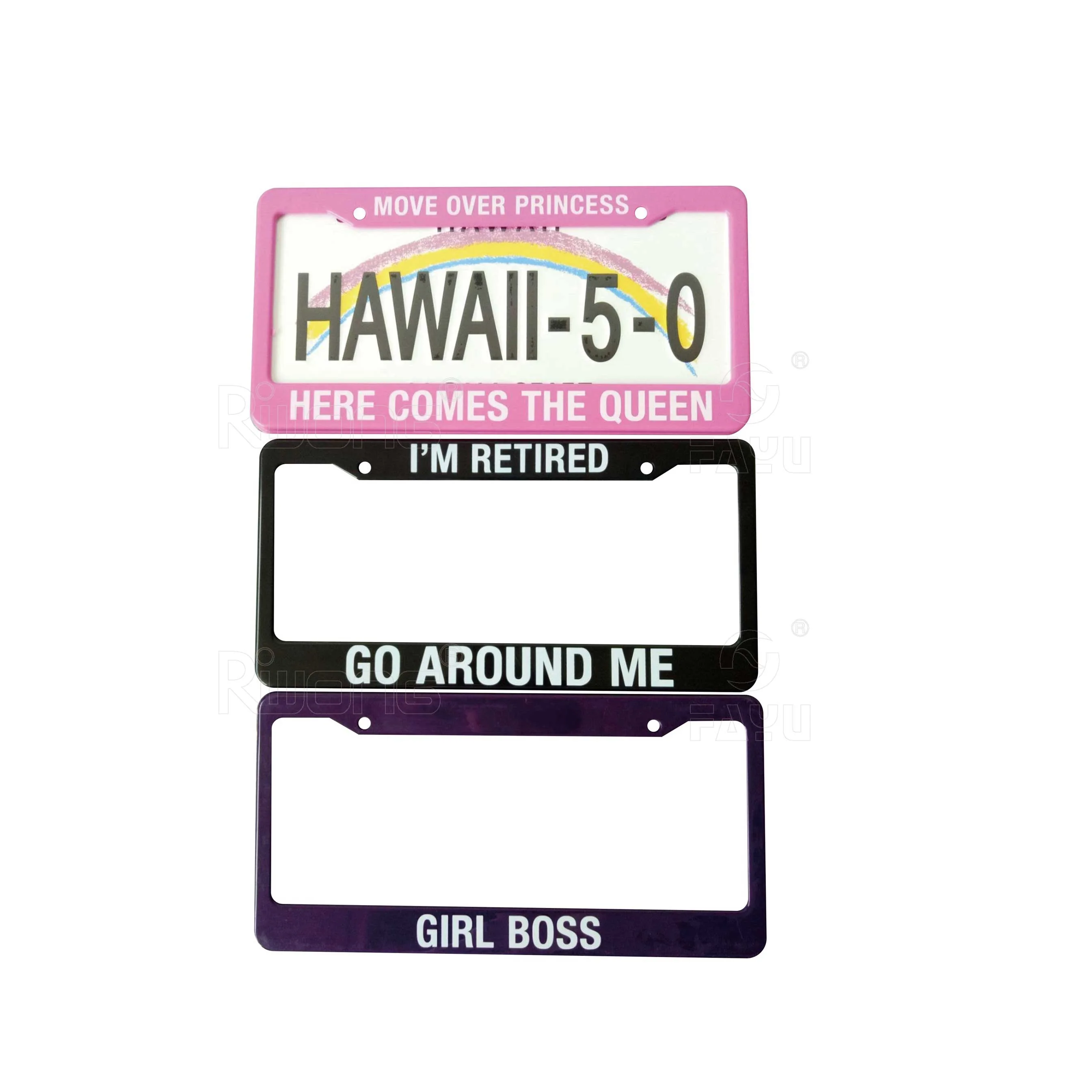 Пластиковые рамки номерного знака для оптовой продажи