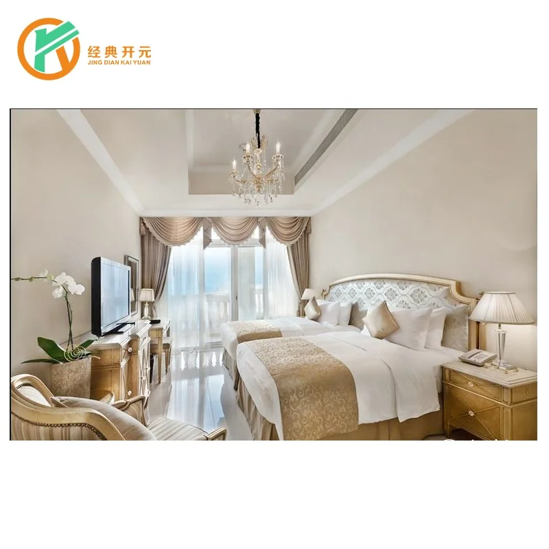 IDM-145 Sales Austere European Style Bedroom Hotel Furniture Dubai Used 5 star hotel room furniture