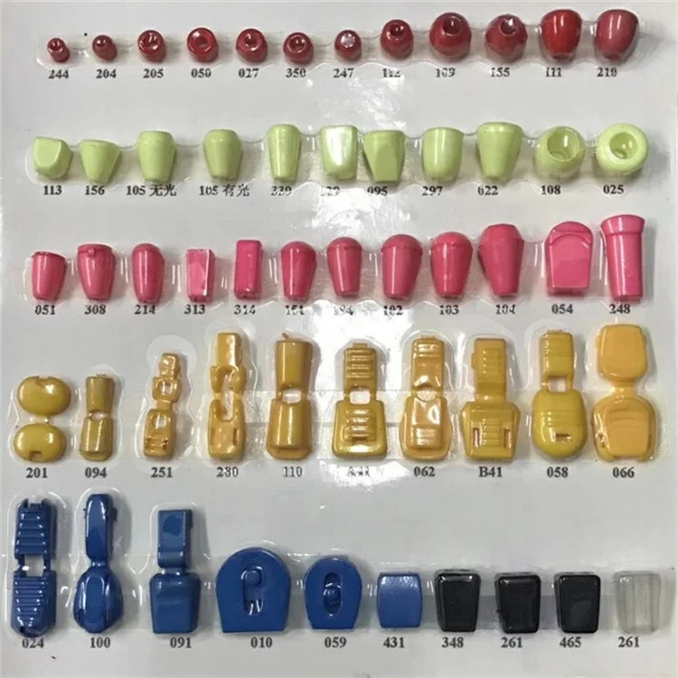 Plastic stopper garment hat cord lock Spring rope lock hook buckle for bag