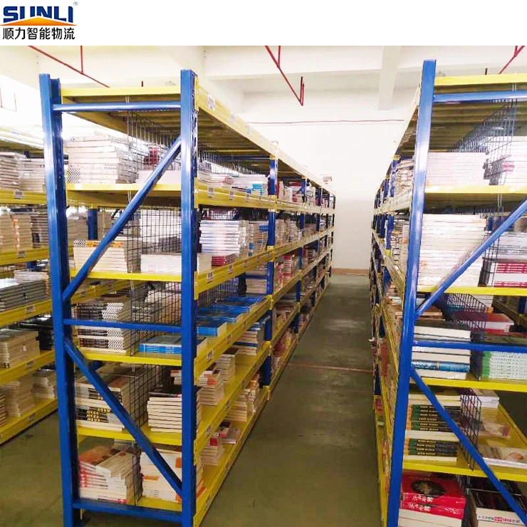 400KG Payload 4 Layers Factory Shelf Warehouse Storage Metal Shelving Rack