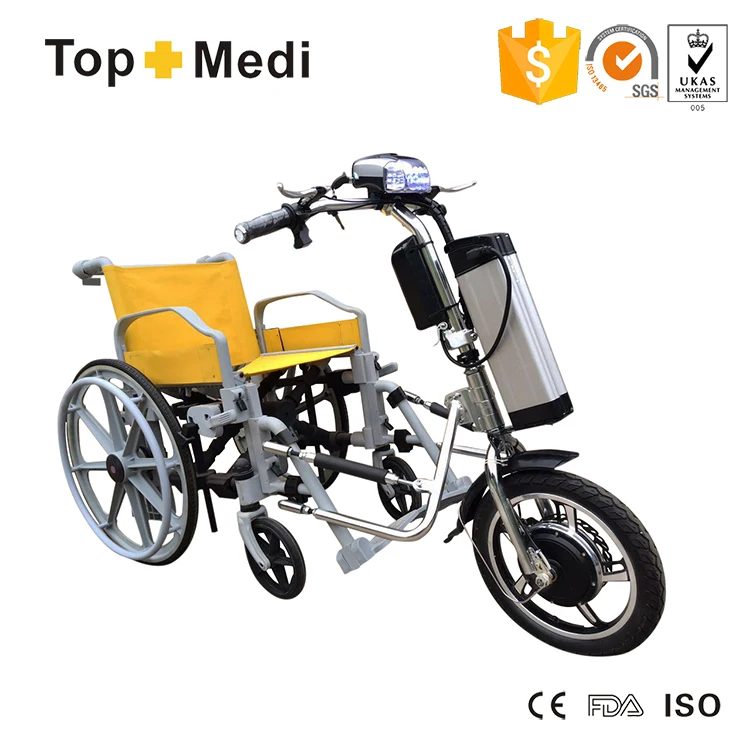 Top Quality Tricycle Wheelchair Hand Bikes Handicapped Scooters Rehabilitation Therapy Supplies Disabled Elderly Aluminum Alloy