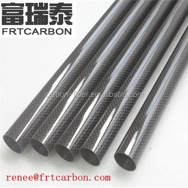 wholesale: 25x23x1000 3K woven carbon fiber tube