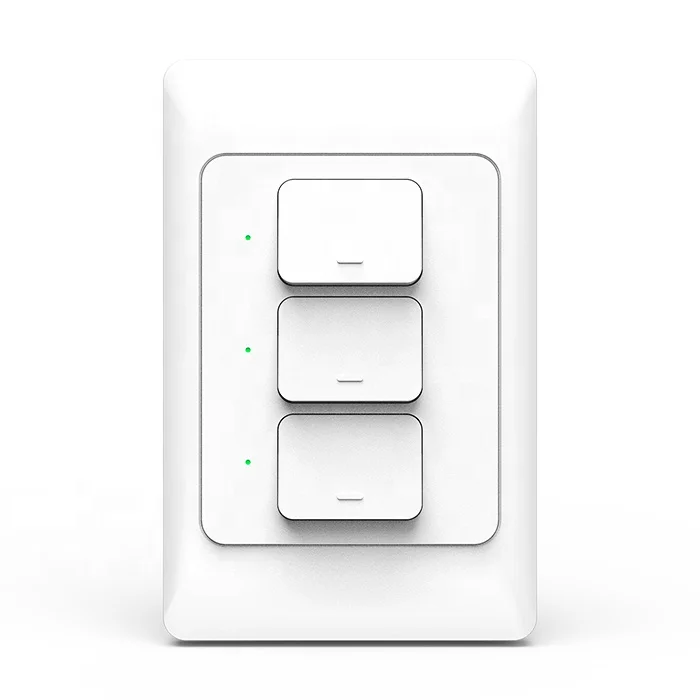 Milfra Australia Type SAA Tuya APP/WIFI smart wall switch voice control switch wifi zigbee light smart switch