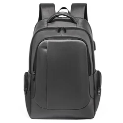 custom logo high quality anti-theft fashion canvas backpack with usb charging