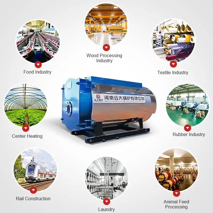 2.8MW 2800kw Natural Gas Diesel Light Heavy Oil Fired Hot Water Boiler