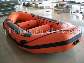 High quality PVC material 8 persons 4.3m Whitewater inflatable rafting boat