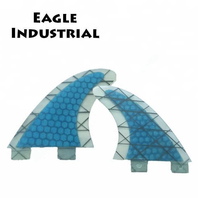 Various styles top quality custom surfboard side fins for sale GL Twin-set