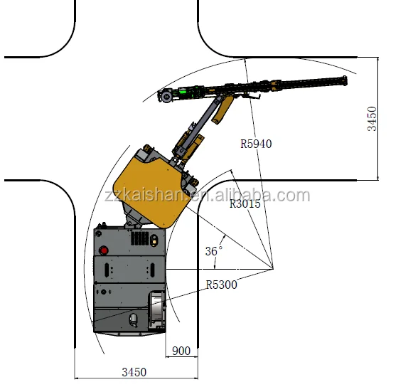 Kaishan KJ212 wheel type tunnel jumbo drill one boom underground boring drilling jumbo for sale