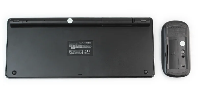 multicolor ultra slim 2.4g wireless chiclet keyboard and mouse