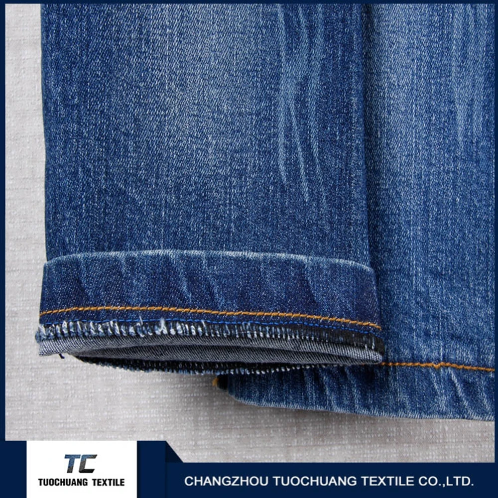 2016 4.5oz 100% cotton Heavy high qulitty dyed indigo knitted denim