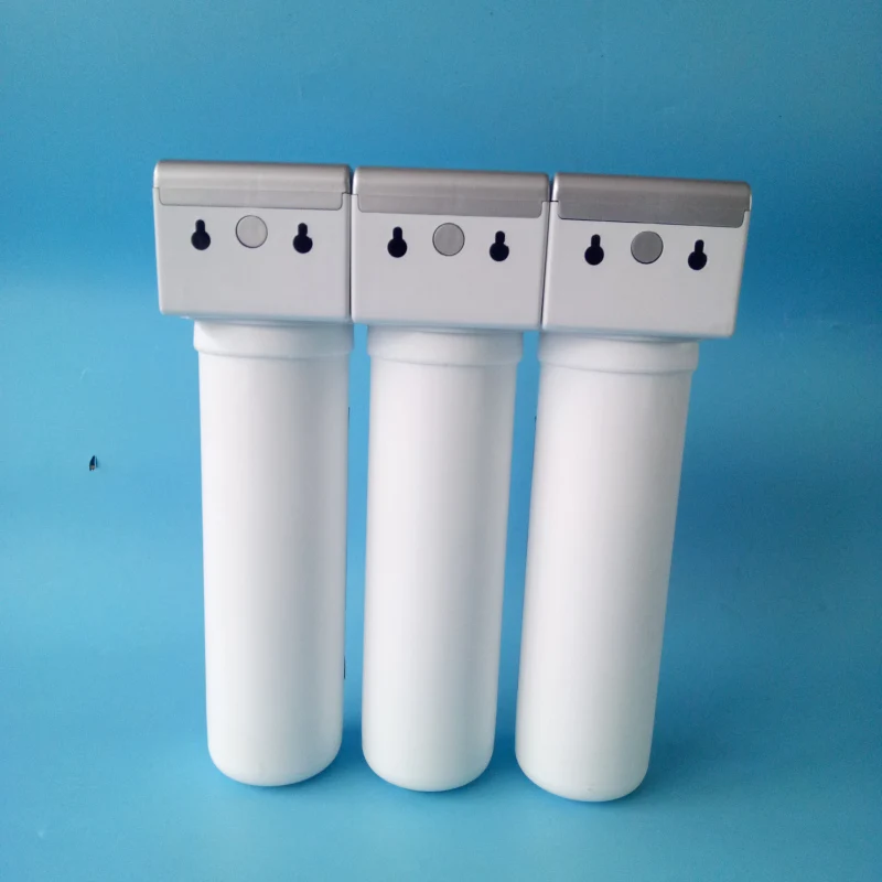 Mineral resin 3 stages UF inline special filter cartridge water purifier