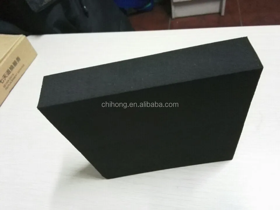 20-25 hardness black soft flexible EPDM foam