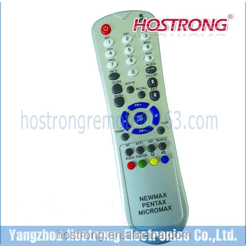 NEWMAX PENTAX MICROMAX satellite remote control for Saudi Arabia market