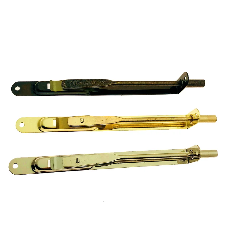 8 Inch Iron Brass Flush Door Bolt