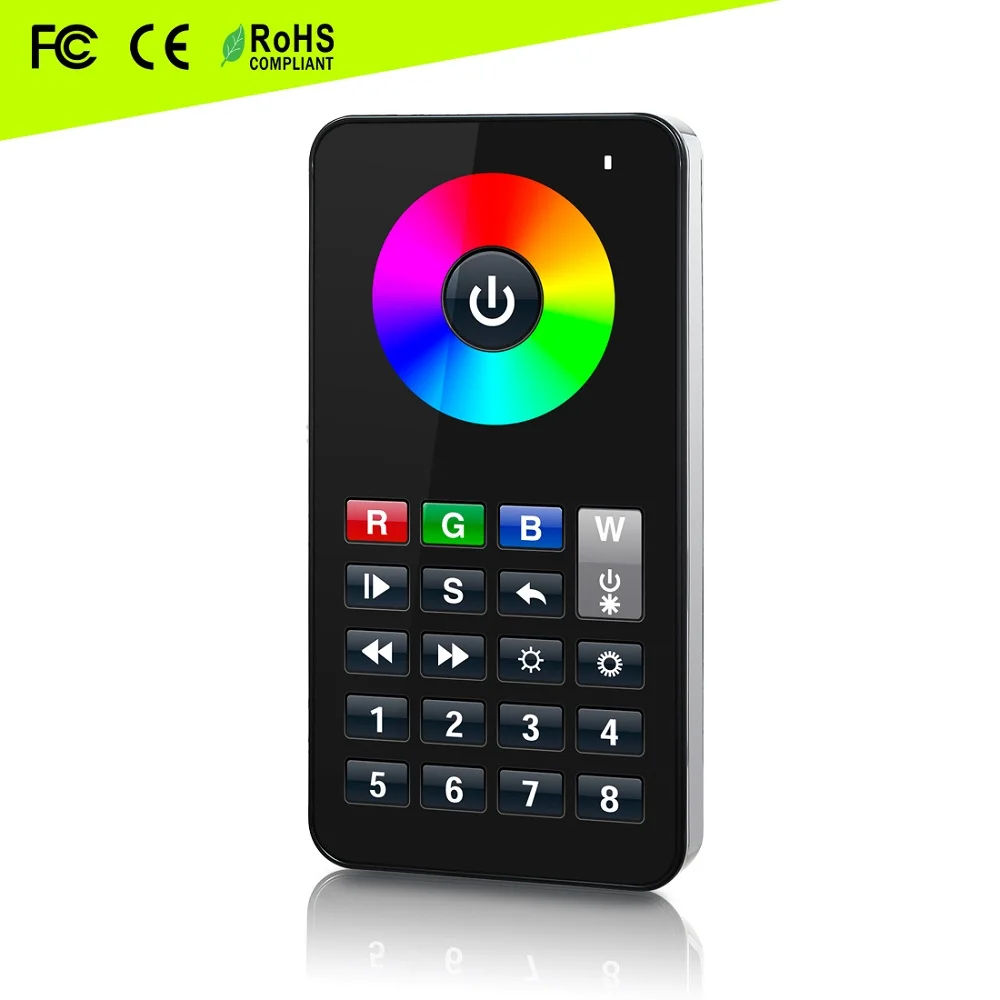 Sunricher SR-2818  Size 8 Zones RGBW RF LED Remote Control