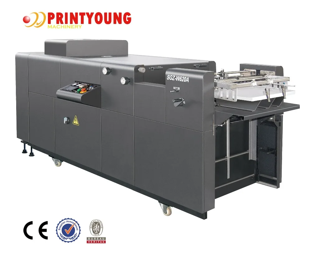 SGZ-UI620W-A Industrial Automatic Micro UV Coating Machine Case Paper Electric Hot Product 2019 Provided Printing Shops 1200