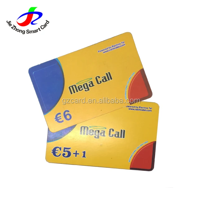 
Customized design printing paper mobile scratch card for mobile phones 