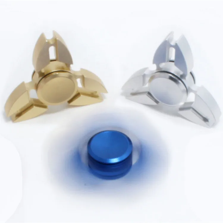 
Innovative Design Aluminium Alloy Three Winged Cute Crab Shaped Hand Spinner Toys 