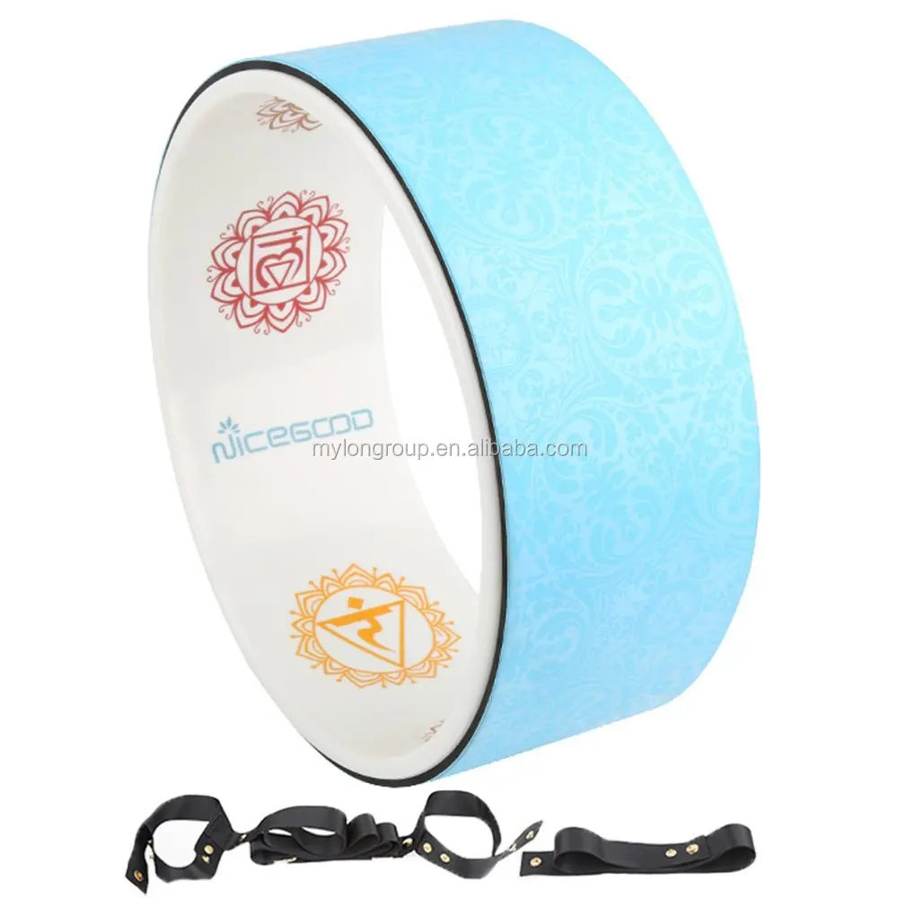 
Body Yoga Exercise Equipment - Perfect Yoga Wheel For Any Fitness Needs Great For Classes Or In-Home Use Optimal Back Roller 