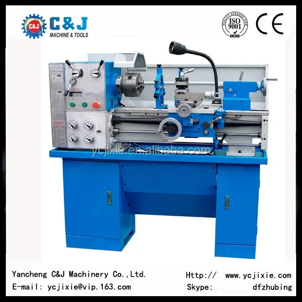 mini lathe machine tool of CQ6230 bench lathe machine
