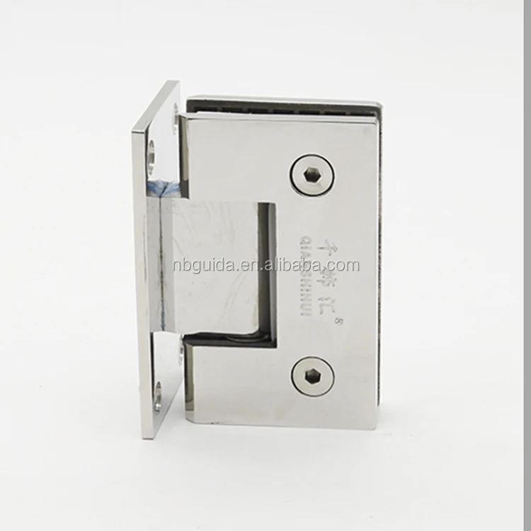 
90 degree shower glass door folding angle pivot screen hinge 